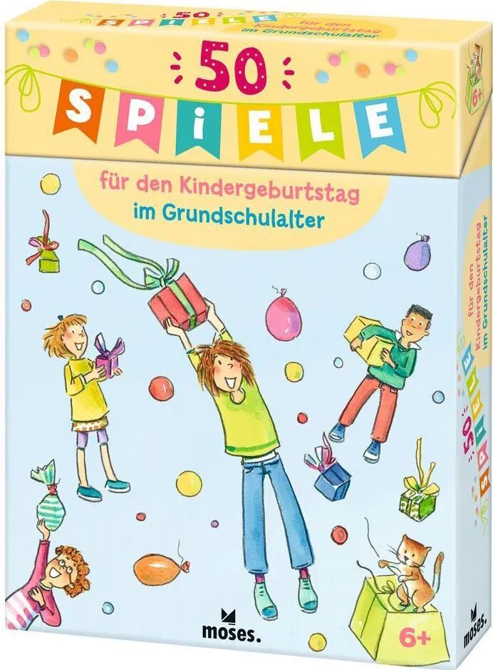 moses. Verlag GmbH 50 Spiele Geburtstag Grundschule
