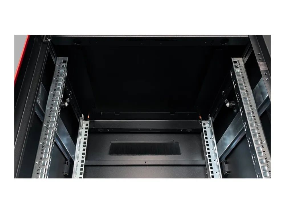 ROLINE Pro - Schrank Netzwerkschrank - mit Glastür, 600 x 600 mm (B x T)