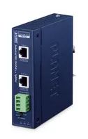 Planet IP30 Industrial Single-Port 10Gbps 802.3bt PoE++ Splitter - Blau - Metall - PoE - Leistung - FCC Part 15 Class A - CE - 24 V - -40 - 75 °C