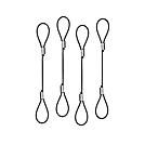 Lindy Kabelbefestigungsgurt - 25 cm (Packung