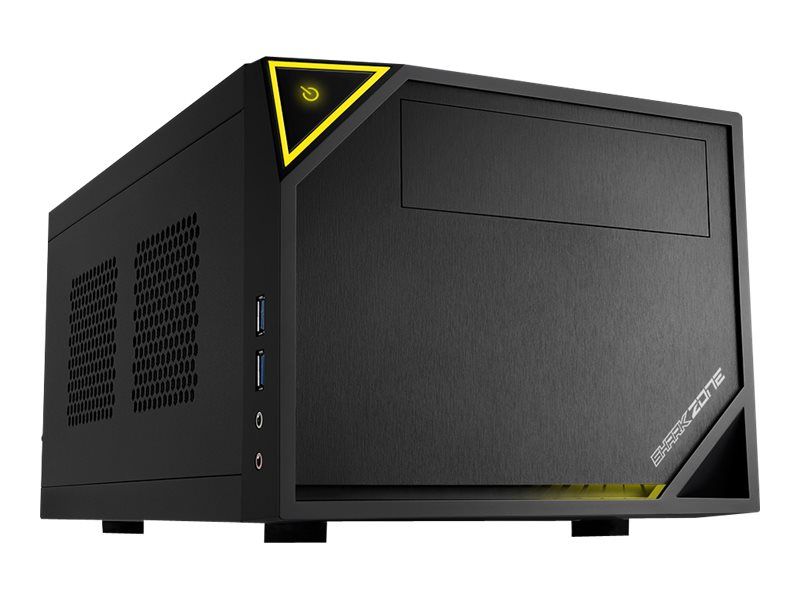 Sharkoon SHARK ZONE C10 - Tower - Mini-ITX - keine Spannungsversorgung (ATX12V / SFX12V)