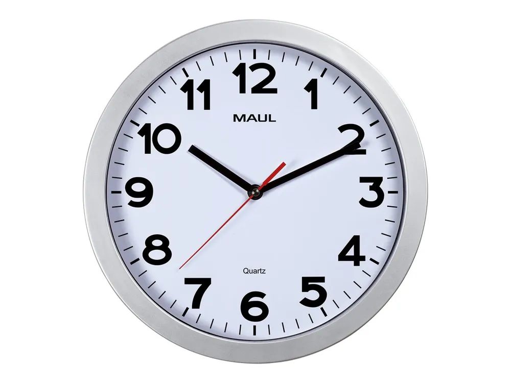 Jakob Maul GmbH MAULstep - Uhr - Quarz - geeignet für Wandmontage
