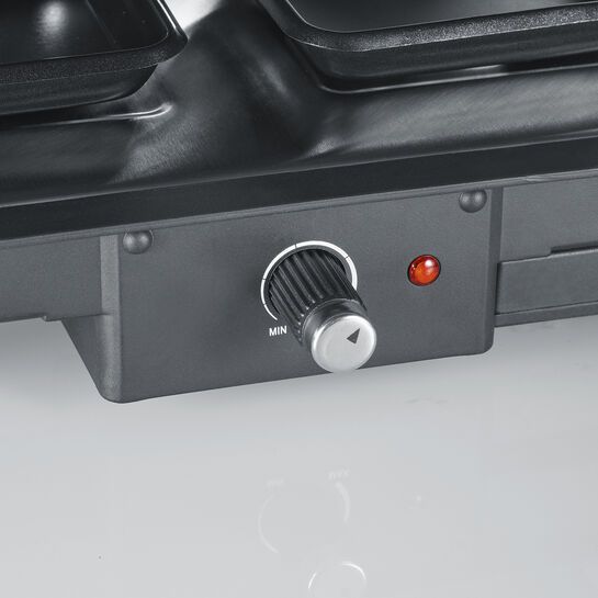 Severin RACLETTE 8PFÄNNCHEN 1400W / SEVERI RG 2374 STEINPL. SW 237400 Open-Box
