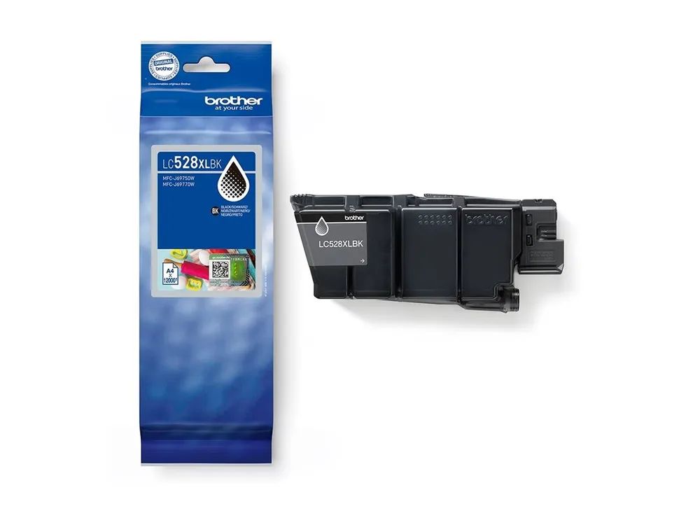 Brother LC528XLBK - Hohe Ergiebigkeit - Schwarz