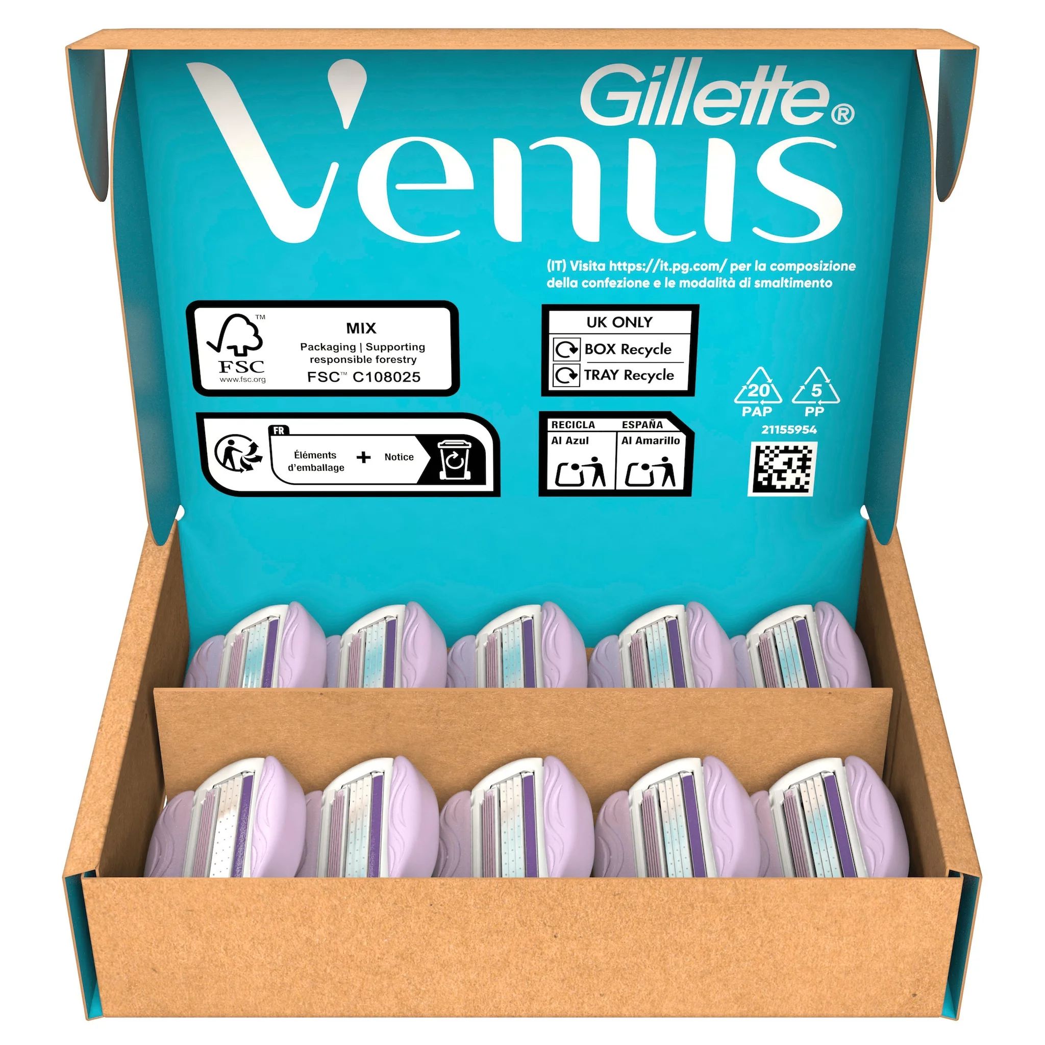 Gillette Venus Comfortglide Breeze Systemklingen 10er - Onlineversand Variante