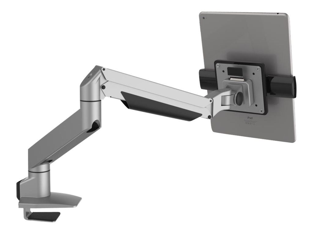 Compulocks Universal Tablet Cling Articulating Arm Mount - Befestigungskit - einstellbarer Arm - für Tablett - Schwarz, Silber - Bildschirmgröße: bis zu 33 cm (bis zu 13 Zoll)