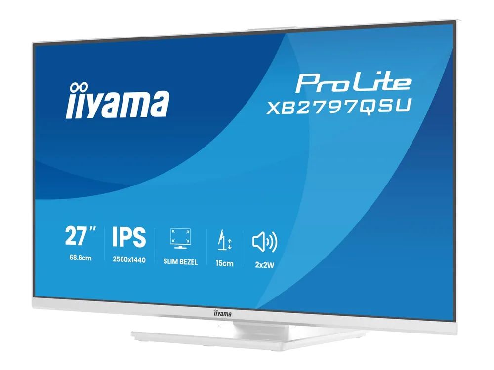 Iiyama TFT XB2797QSU IPS 27''//HDMI/DP/MPRT/USB Hub - Flachbildschirm (TFT/LCD) - 27"