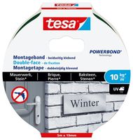 Tesa Powerbond - Doppelseitiges Klebeband - 19 mm x 5 m