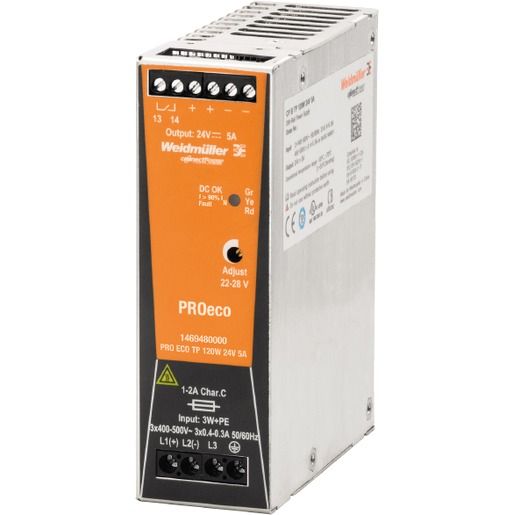 Weidmüller SCHALTNETZGERÄT 24V 5A / WEIDMÜ PRO ECO 120W 1469480000