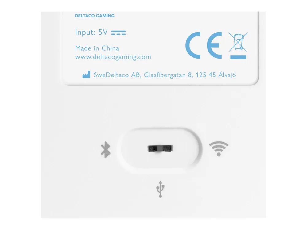 Deltaco GAMING WK95R - Tastatur - Hintergrundbeleuchtung