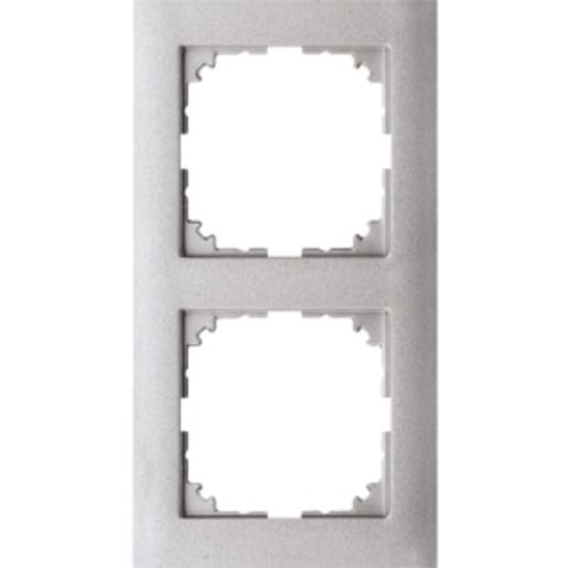 Merten M-PURE 2-F RAHMEN ALUMNIUM / MERTEN MEG4020-3660