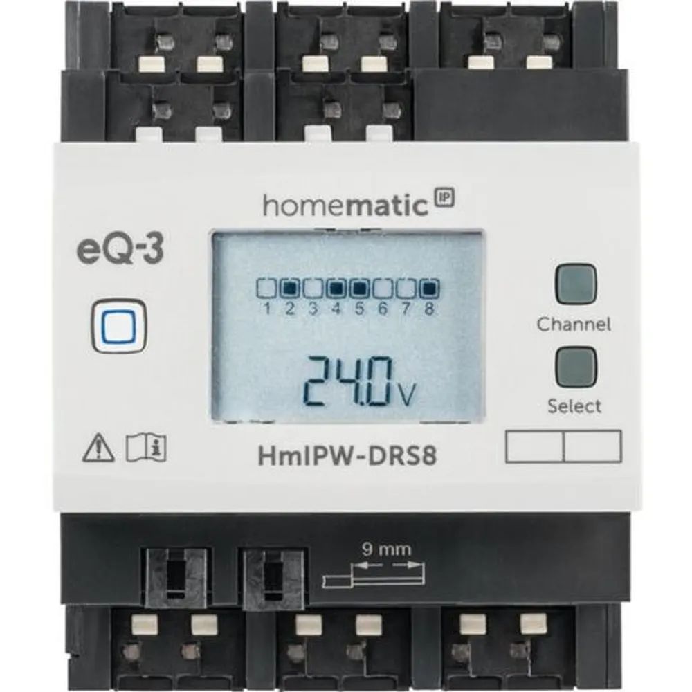 Homematic WIRED SCHALTAKTOR 8FACH REG / HOMEMA EQ-151677A0