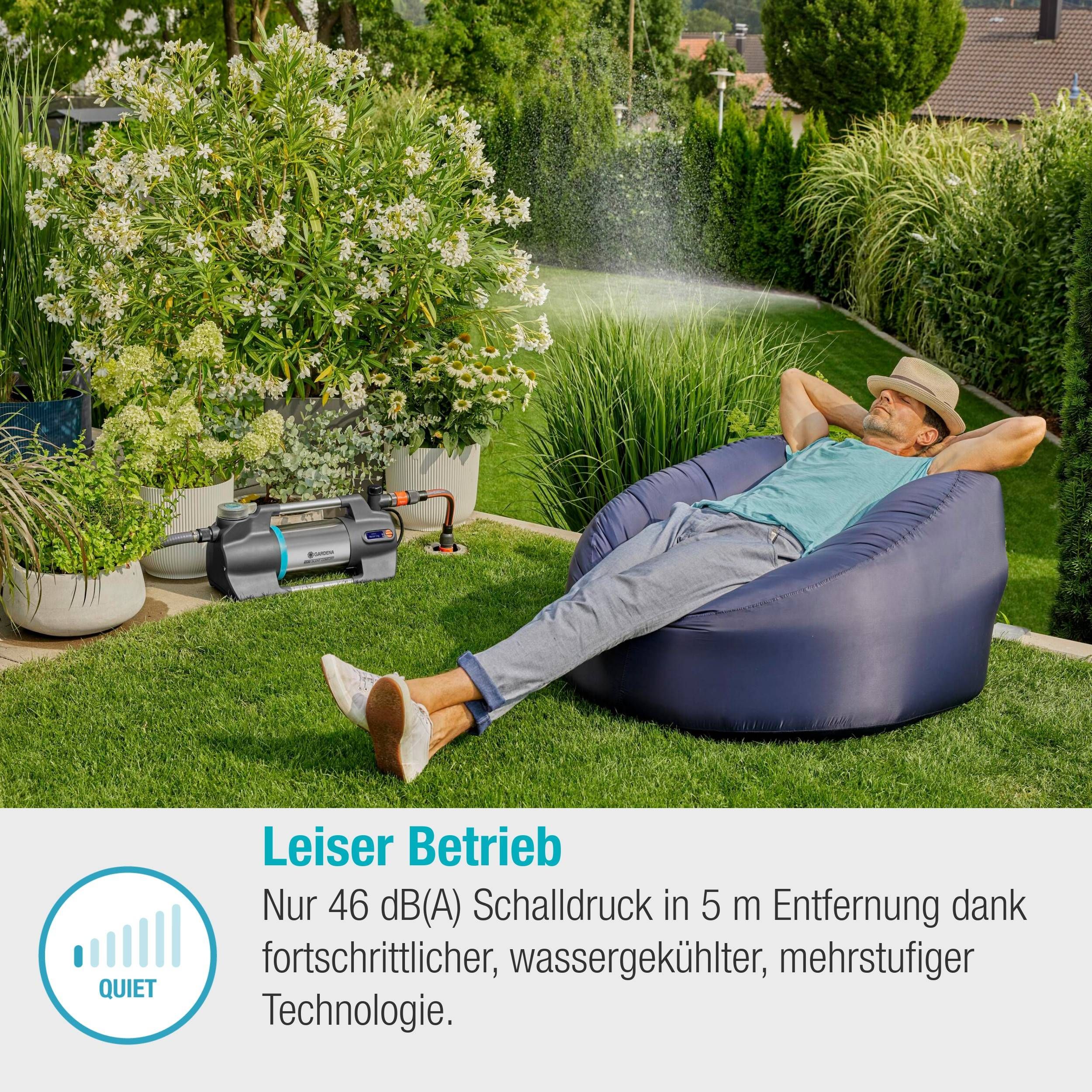 Gardena Gartenpumpe 6500 SilentComfort