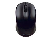 Verbatim Wireless Mouse GO NANO - Maus - optisch - kabellos - RF - kabelloser Empfänger (USB)