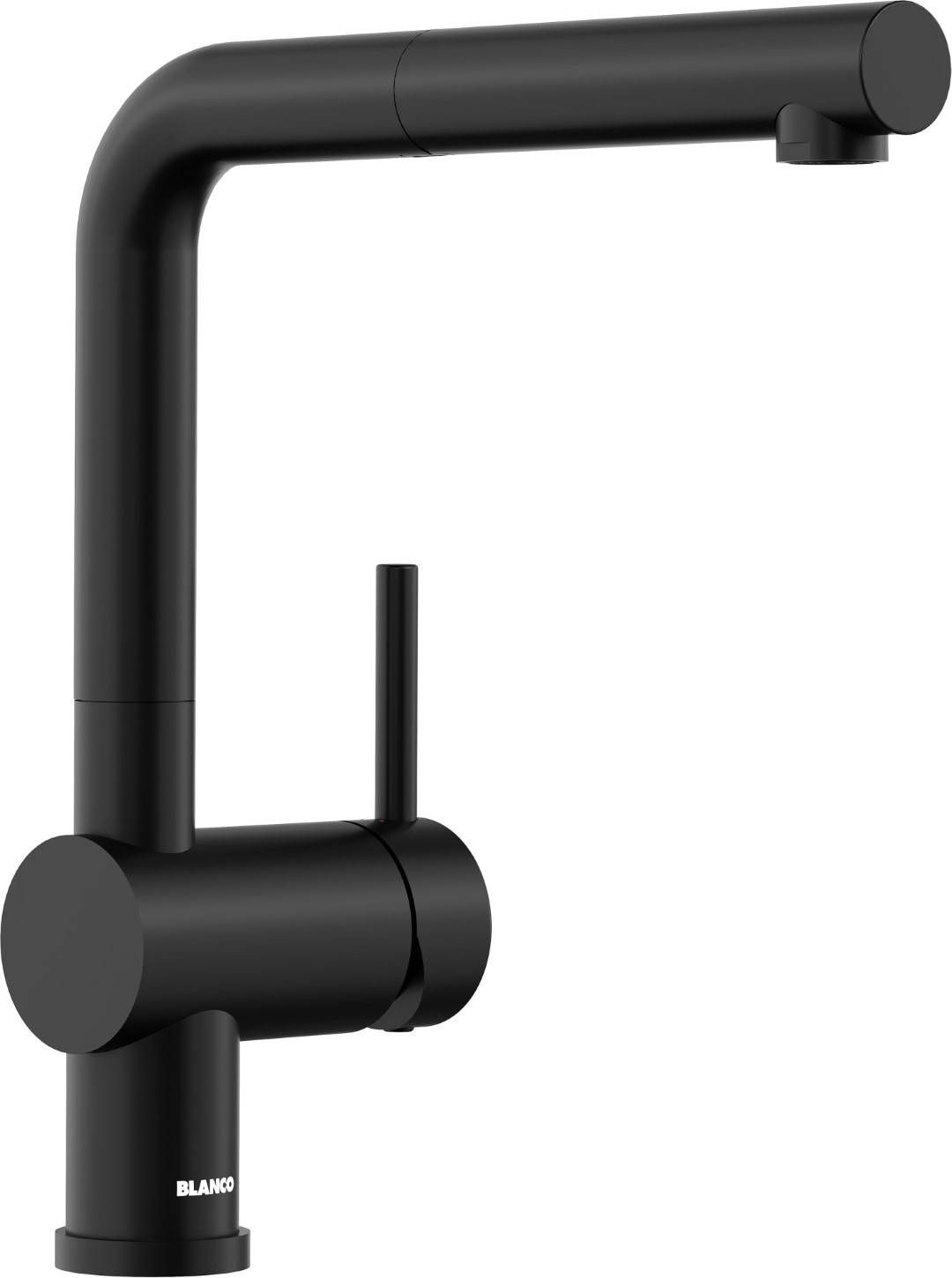 Blanco Linus-S mit Schlauchbrause schwarz matt HD 