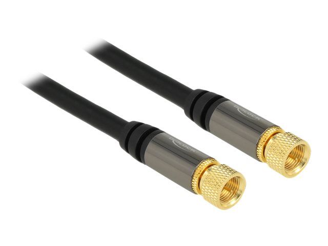 Delock HF-Kabel - F-Stecker (M) bis F-Stecker (M)