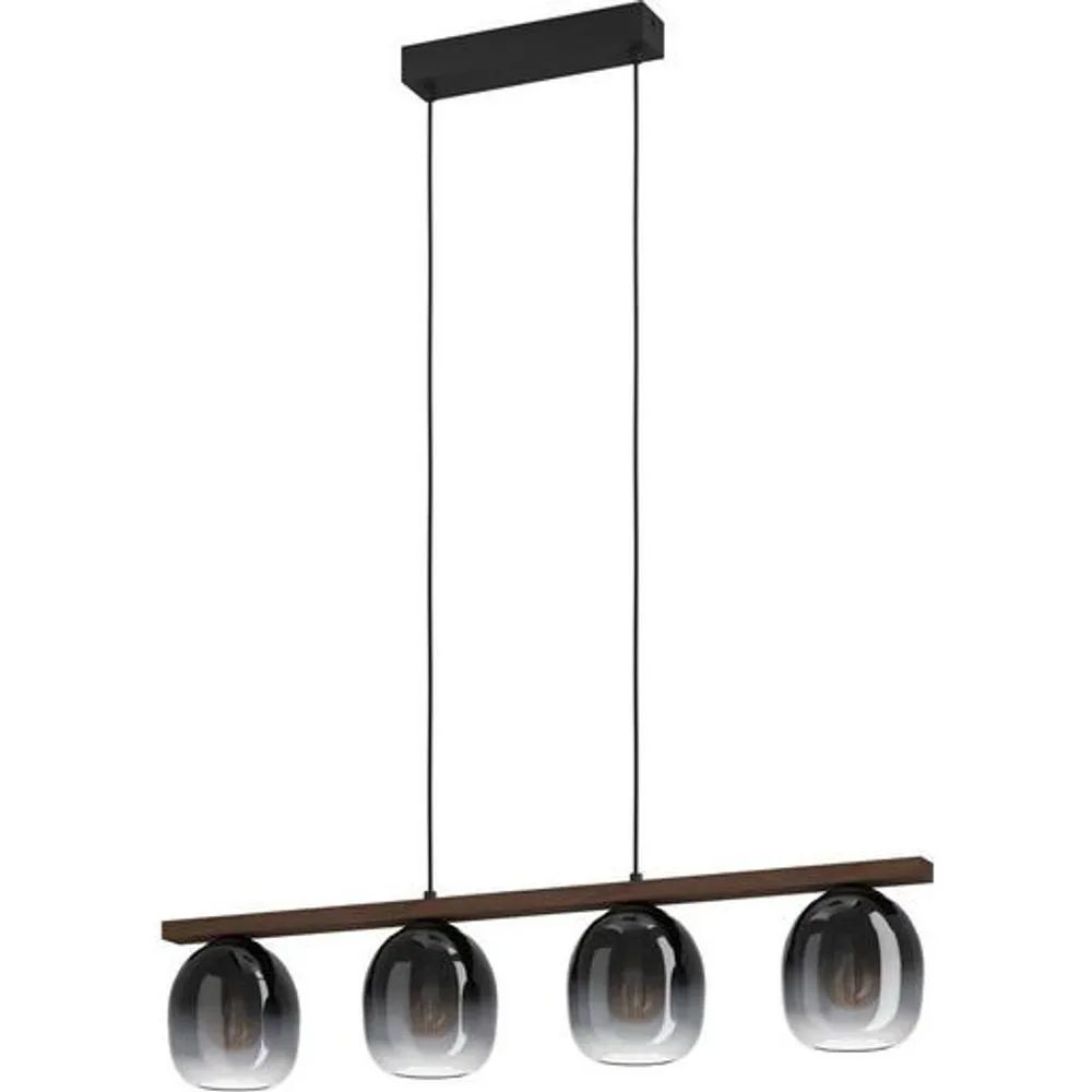 Eglo HÄNGELEUCHTE E27 4X40W / EGLO FILAGO SW/HOLZ26A620 900186