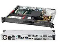 Supermicro SC512 203B - Rack-Montage 1U - ATX