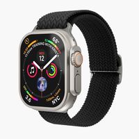Vonmählen Woven-Armband für Apple Watch 42 44 45 49 mm schwarz