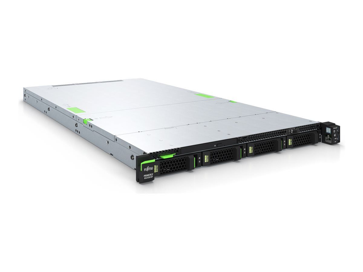 Fujitsu PRIMERGY RX2530 M7 - Server - Rack-Montage - 1U - zweiweg - 1 x Xeon Silver 4509Y / 2.6 GHz - RAM 32 GB - SATA - Hot-Swap 6.4 cm (2.5")
