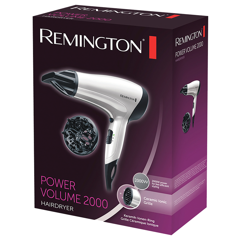 Remington HAARTROCKNER 2000W / REMING D 3015 SI/SW 45355560100