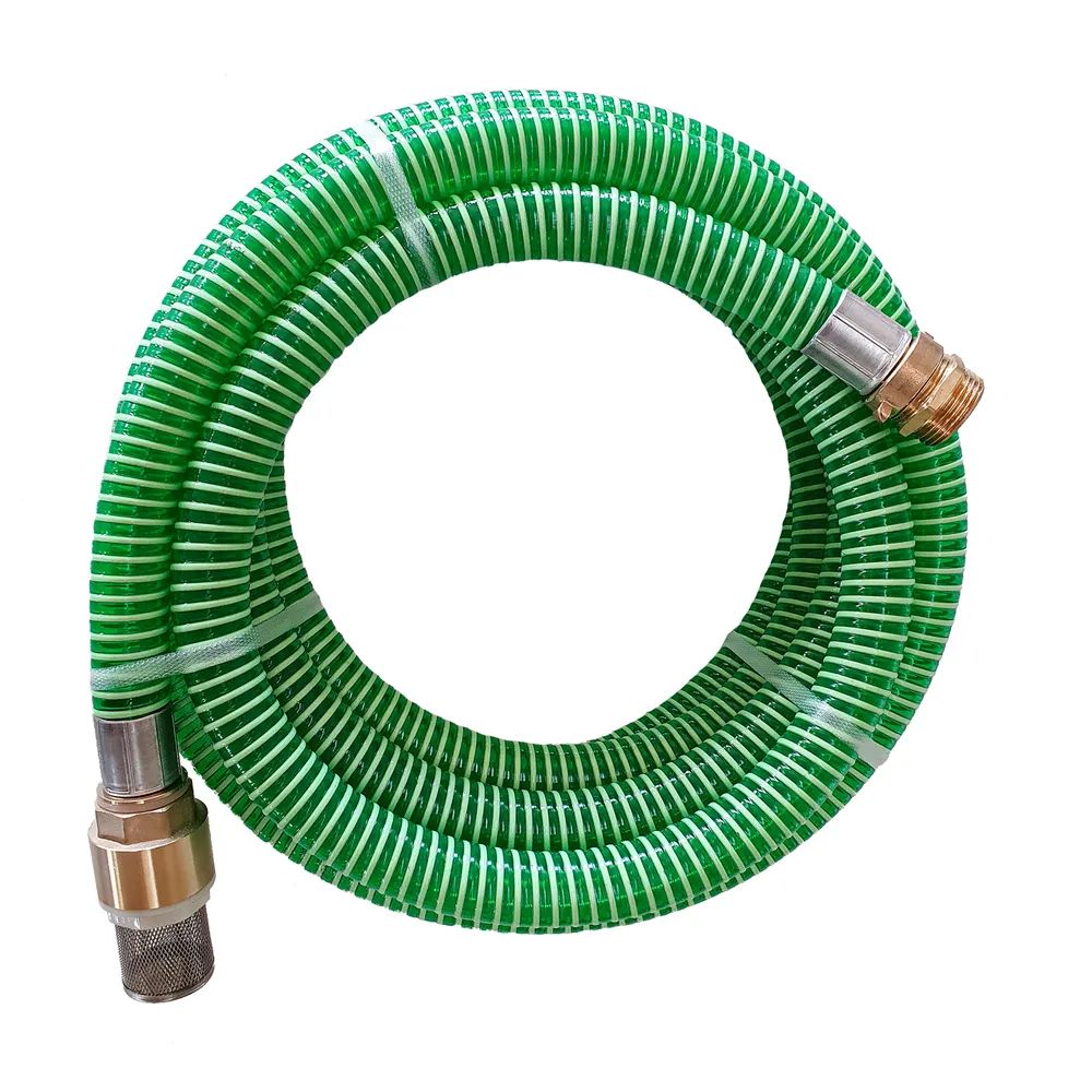 AL-KO Spezial-Ansaugset  1" 7m mit Messing-Fußventil und Gewindenippel 1"/1"