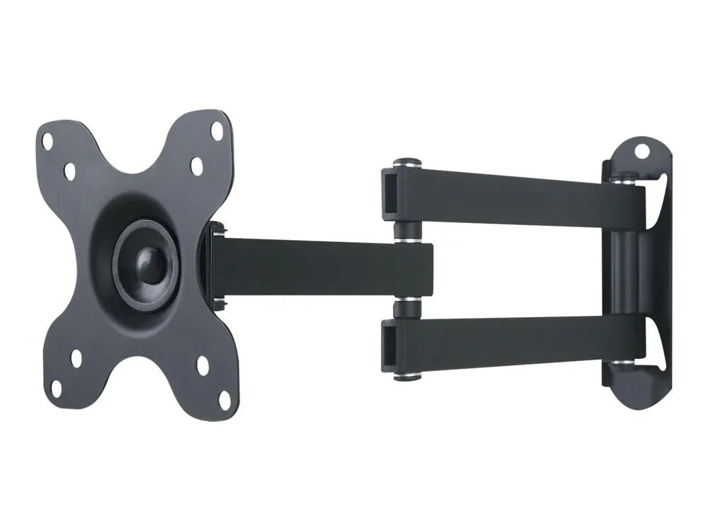 Techly Klammer - für LCD TV - Schwarz - Bildschirmgröße: 33-76.2 cm (13"-30")
