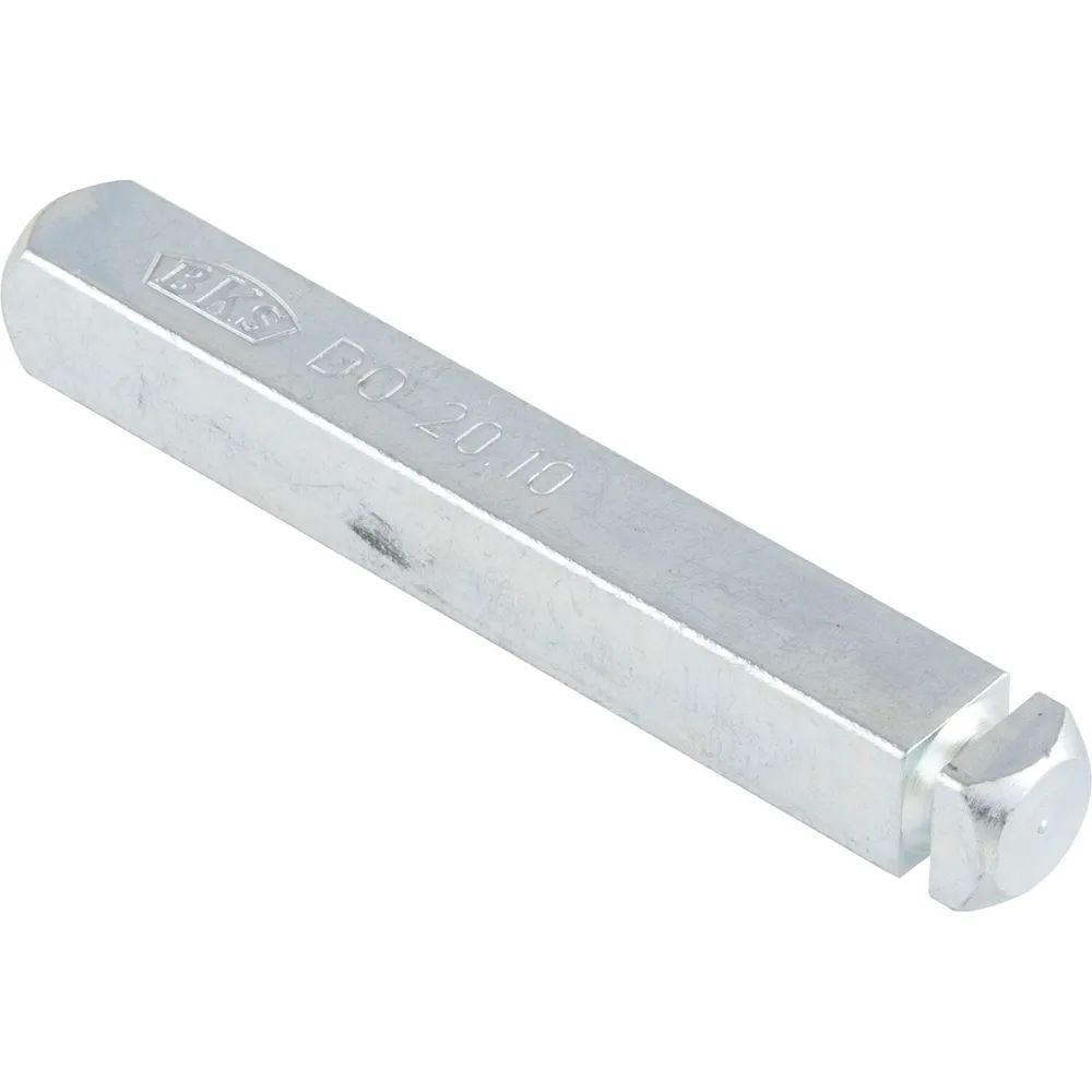 BKS Drückerstift einseitig für Standflügel 78440, 55 mm, Stahl verzinkt
