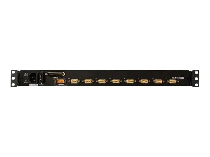 ATEN Slideaway CL5708M - KVM-Konsole mit KVM-Switch - 8 Anschlüsse - PS/2, USB - Englisch - 43.2 cm (17")
