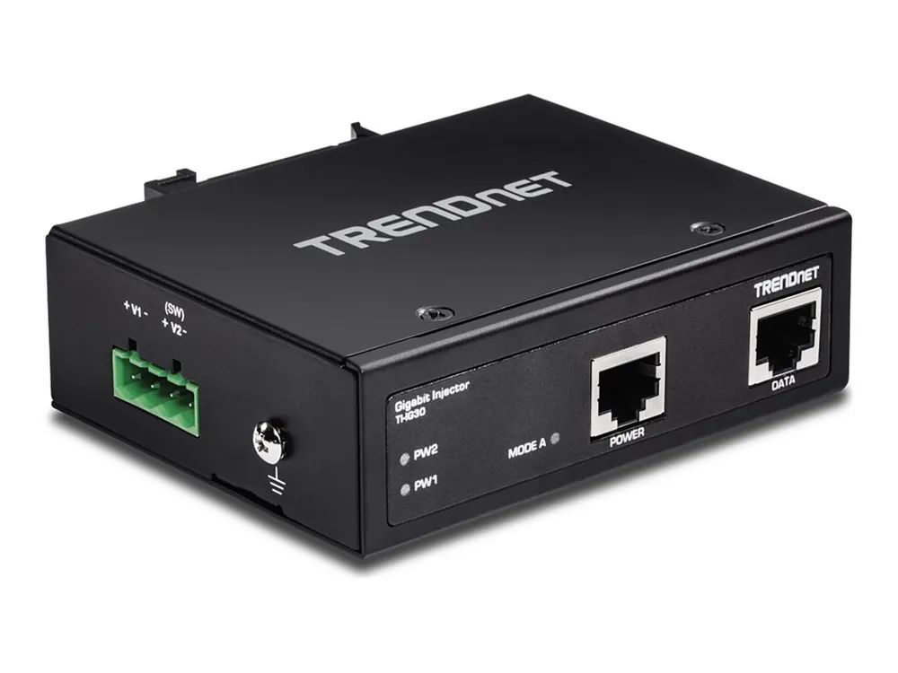 TRENDnet TI-IG30 - Power Injector (DIN-Schienenmontage möglich)