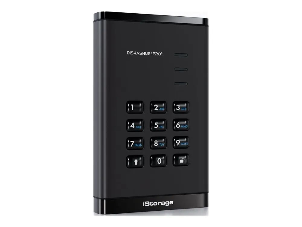 iStorage diskAshur PRO³ - SSD - verschlüsselt - 1 TB - extern (tragbar)