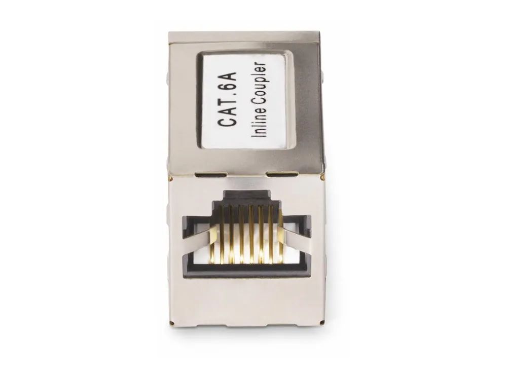 StarTech.com Shielded RJ45 Coupler, Inline Cat6a Coupler, F/F - Netzwerkkoppler - RJ-45 (W)