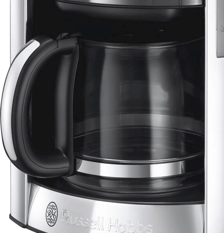Russell Hobbs Filterkaffeemaschine Luna Moonlight Grey Glas