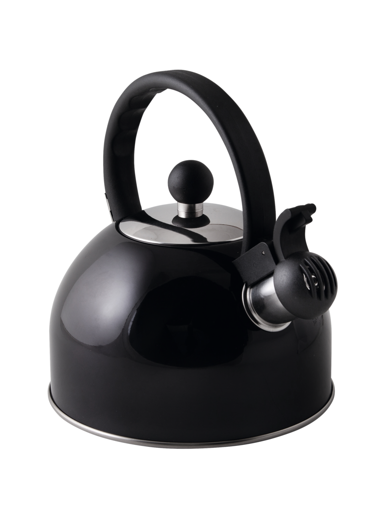 Grove Flötenkessel Edelstahl schwarz 1,5 l