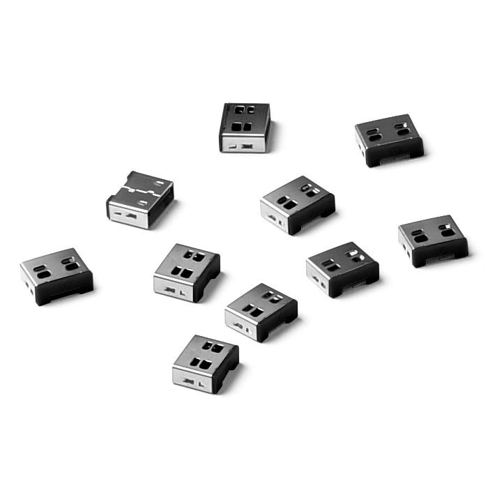 Smart Keeper Basic"USB-A Port" Blocker schwarz 10 Stk. - Kabel