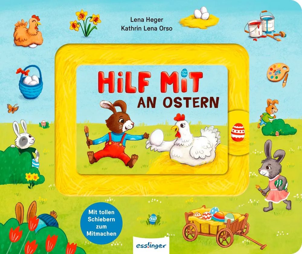 Thienemann - Esslinger Verlag GmbH Schiebebahn-Pappe: Hilft mit an Ostern