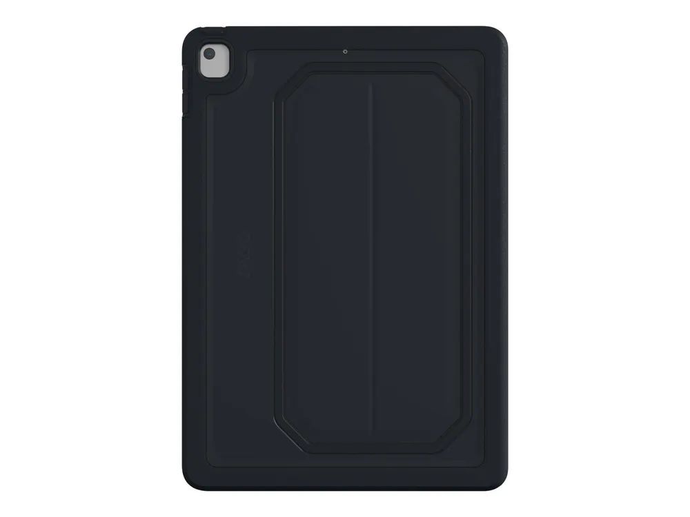 ZAGG Rugged Messenger Case - Schutzhülle für Tablet - widerstandsfähig - Silikon - holzkohlefarben - 10.2" - für Apple 10.2-inch iPad (7. Generation, 8. Generation, 9. Generation)