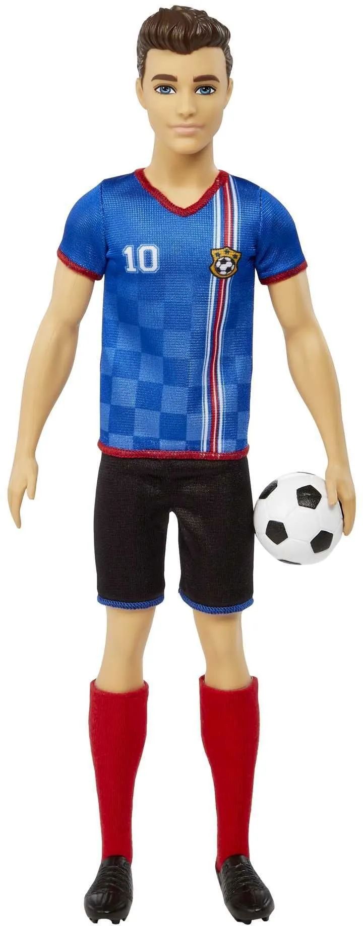 Mattel GmbH BRB Ken Fußballspieler-Puppe