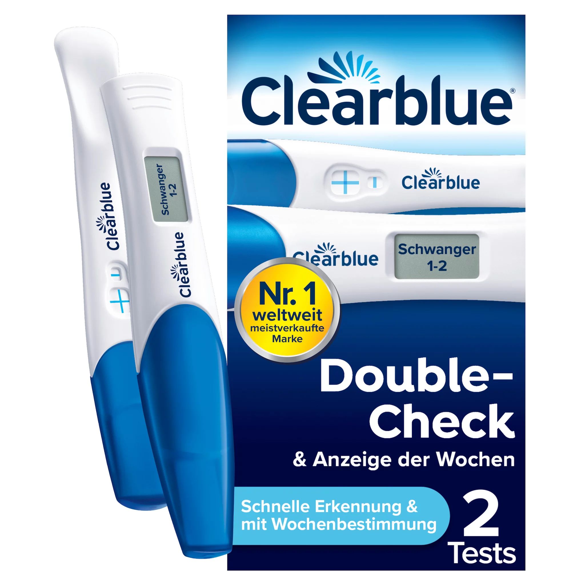 Clearblue Double Check Woche&Schnell 2er