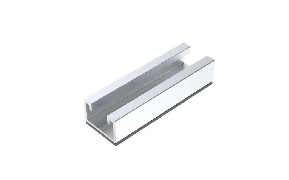 AEROCOMPACT TS08 Trapezblech-Kurzschiene 80mm