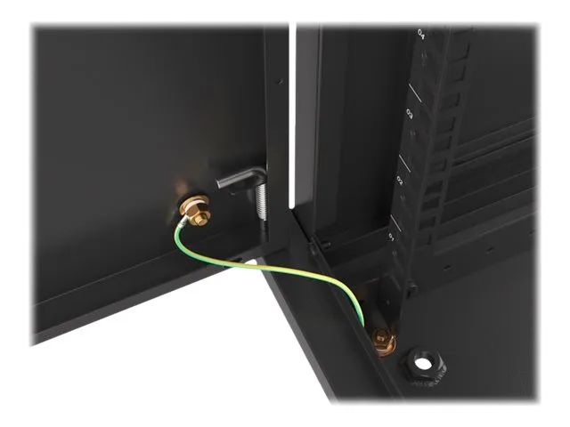 Lanberg WF01 64/66 V2 Series - Schrank Netzwerkschrank - geeignet für Wandmontage - Schwarz, RAL 9004 - 9U - 48.3 cm (19")