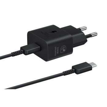 Samsung EP-T2510X - Netzteil - mit Datenkabel - 25 Watt - 3 A - PD 3.0, PD/PPS, SFC (24 pin USB-C)