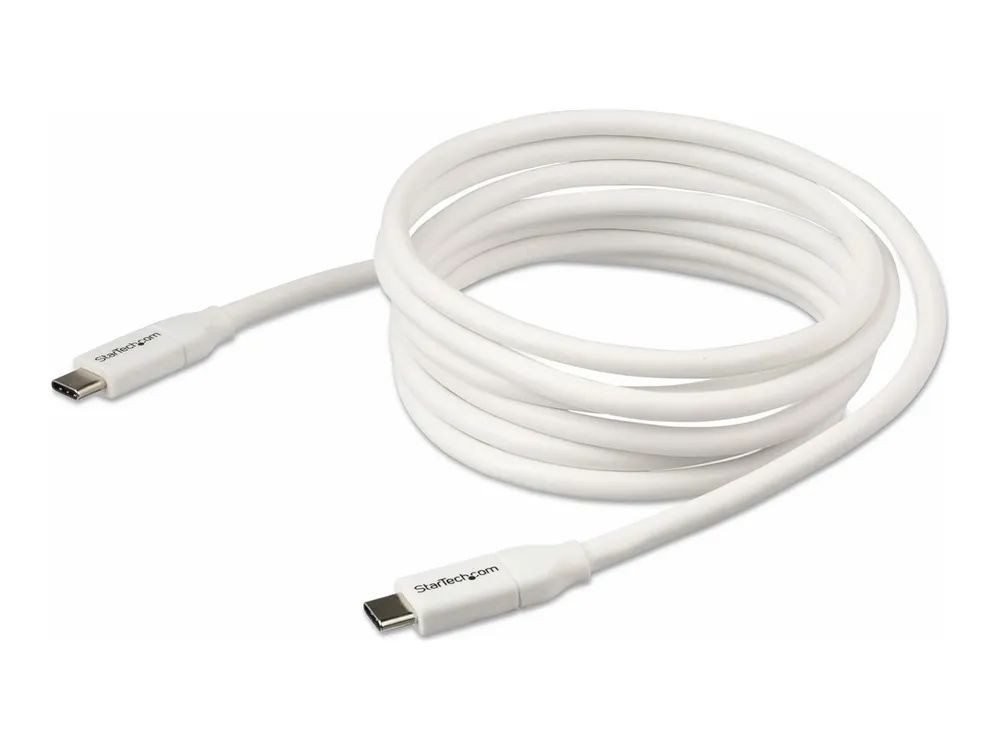 StarTech.com USB-C auf USB-C Kabel mit 5A Power Delivery - St/St - 2m - USB 2.0 - USB-IF zertifiziert - USB Typ C Kabel - USB-Kabel - 24 pin USB-C (M)