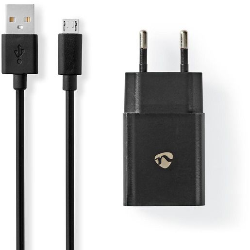 Nedis USB-NETZTEIL+MICRO USB KA.2,1A / NEDIS WCHAM213ABK SW WCHAM213ABK