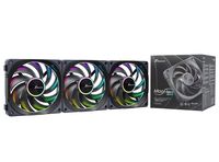 Seasonic Lüfter MagFlow 1225PWM ARGB 120*120*120 3-Fan Kit - 30,16 dB - 2.000 rpm