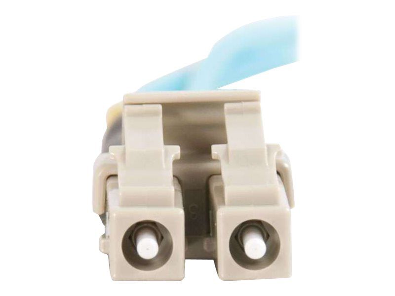C2G LC-LC 10Gb 50/125 OM3 Duplex Multimode PVC Fiber Optic Cable (LSZH)
