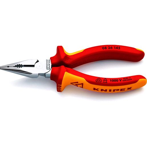 Knipex VERCHR. VDE 2-K 145 MM / KNIPEX SPITZ-KOMBIZANGE 08 26 145