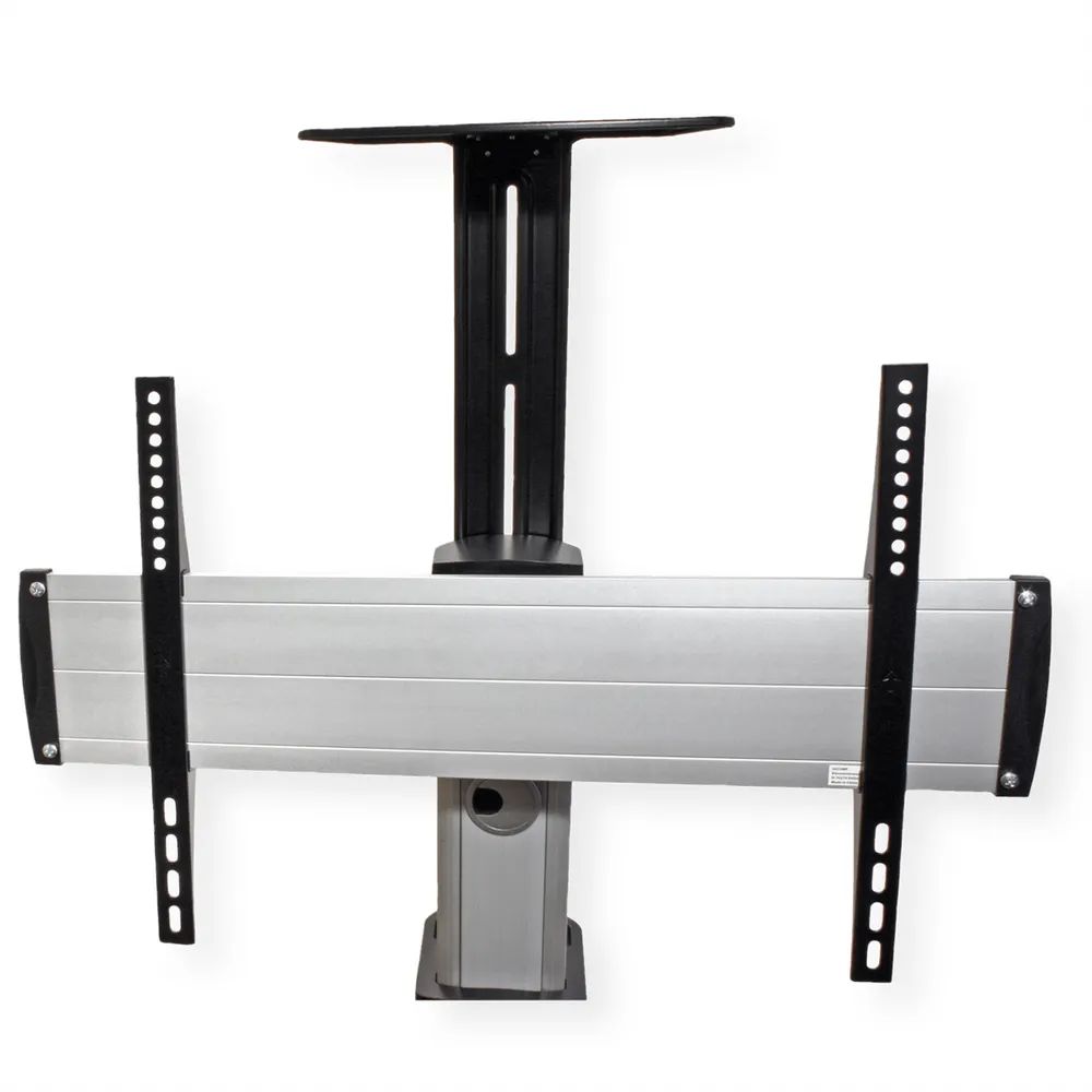 ROLINE LCD-/TV-Rollständer, 37-70 Zoll, bis 50 kg, silberfarben