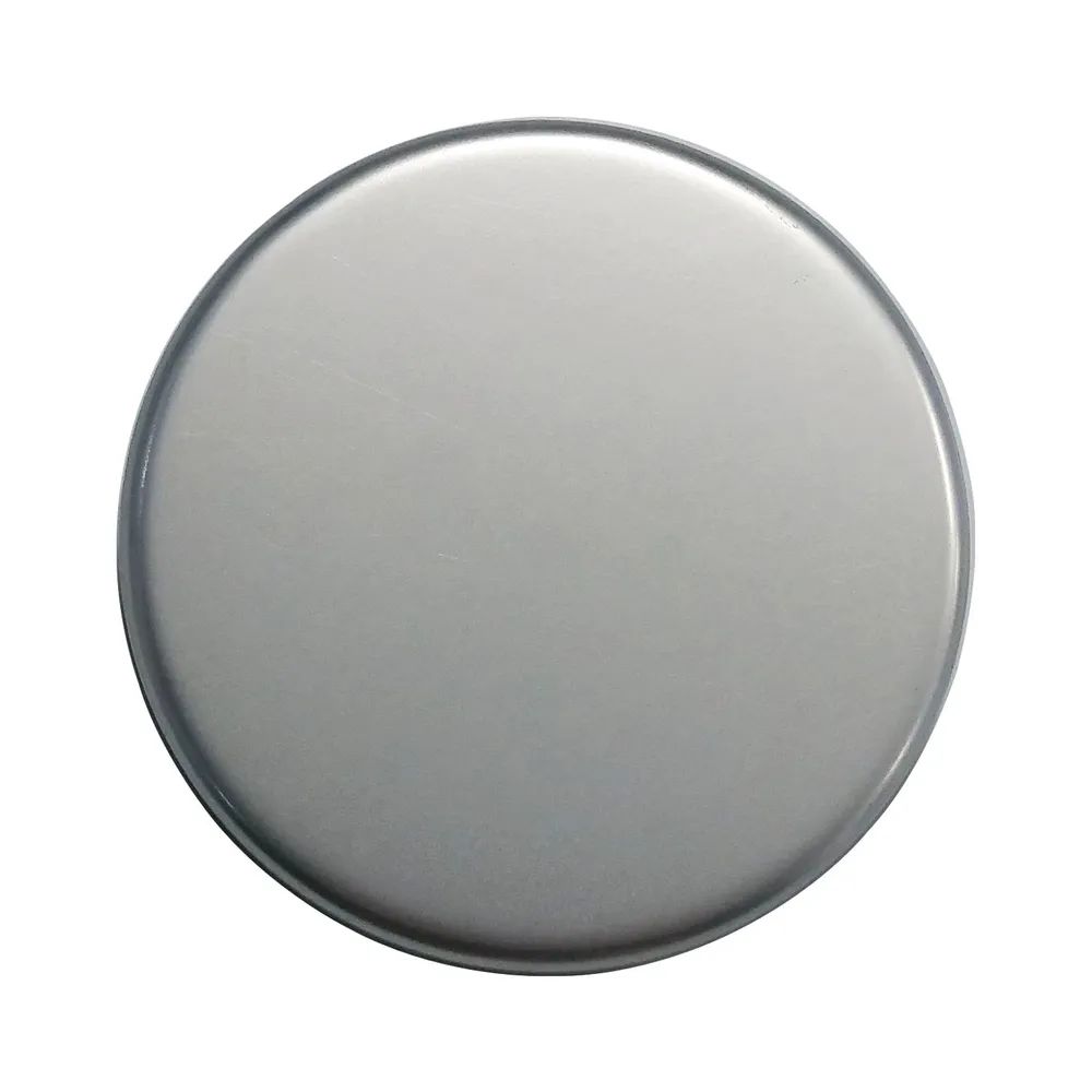 Grundmann Blindrosette WG D70, ø 50 mm, mit Universalträger U, silber eloxiert