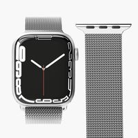 Vonmählen Milanese Loop - Band - Smartwatch - Silber - Apple - Apple Watch 42 mm | 44 mm | 45 mm | 49 mm - Edelstahl